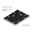 thumbnail image 3 of Aluminum Metal and Glass Single Picture Frame 11x14, 3 of 7