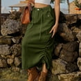 thumbnail image 6 of DailyTrove Women's Cargo Maxi Skirt - Casual Outdoor & Festival Wear, Functional for Hiking & Gatherings, 6 of 6