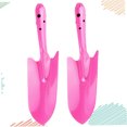 thumbnail image 3 of HINTRMENT 2pcs Weeding Tools for Garden Iron Pink Mini Spade for Homeowners Planting, 3 of 8