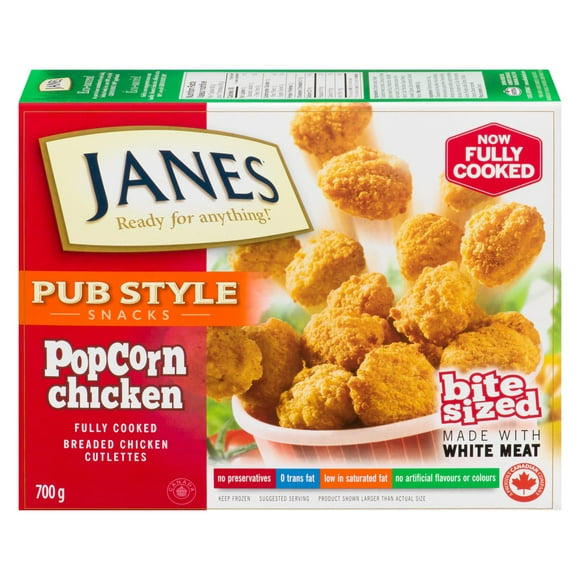 JANES Pub Style Popcorn Chicken, 700 g