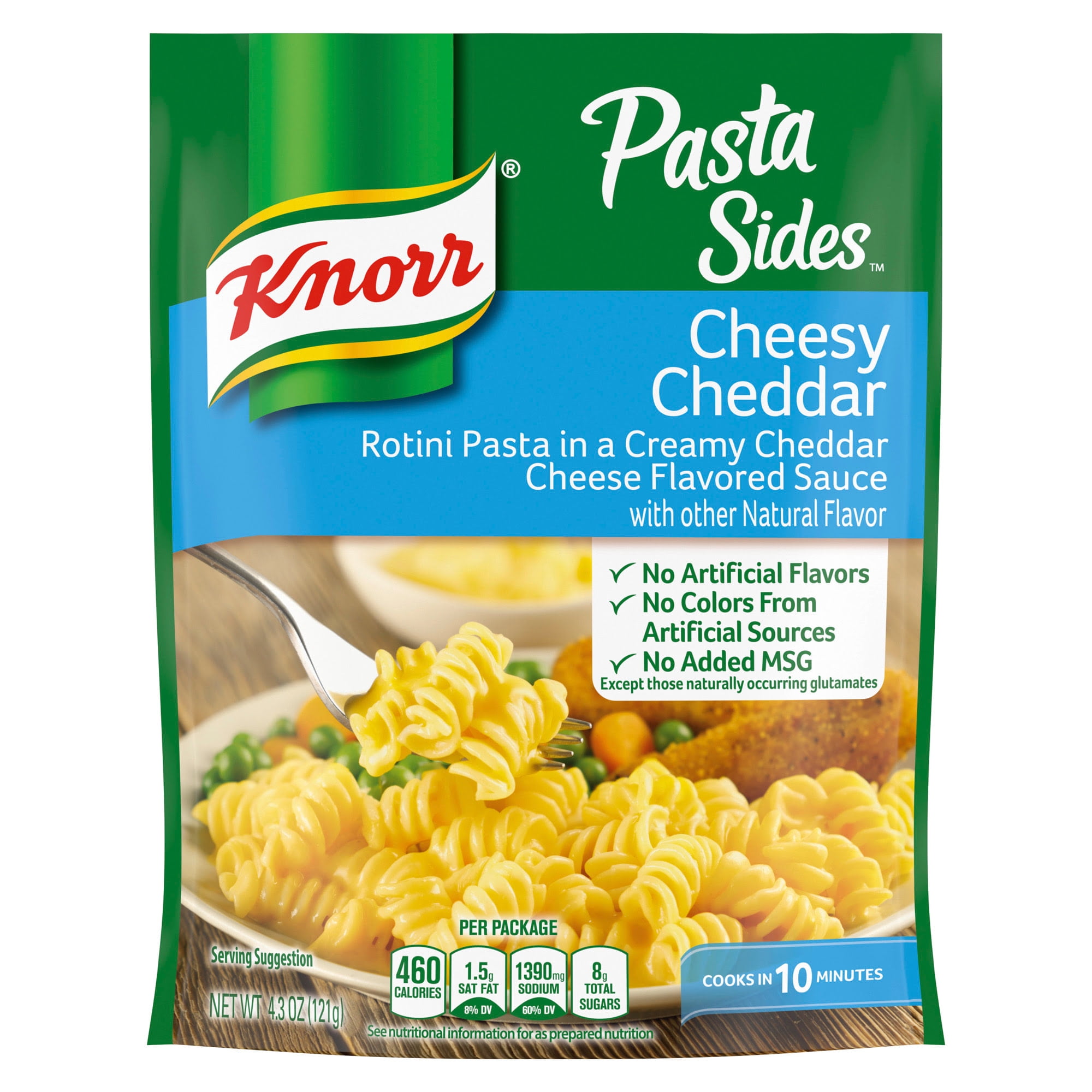 Knorr Pasta Sides Dish Cheesy Cheddar 4.3 oz