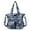 Blue-1, variant on Angelkiss Purses Handbags for Women PU Tote Satchel Bags for Women Pockets Shoulder Bag