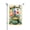 Style 4, variant on Welcome Spring Garden Flag Reading Frog Double Sided 12x18 Inch, Floral Garden Decor, Spring Summer Yard Flag, Outdoor House Banner, Farmhouse Decor