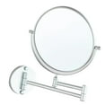 thumbnail image 1 of Xuanheng Double Sided Wall Mount 3X Magnifying Cosmetic Shaving Swivel Mirror Matte, 1 of 2