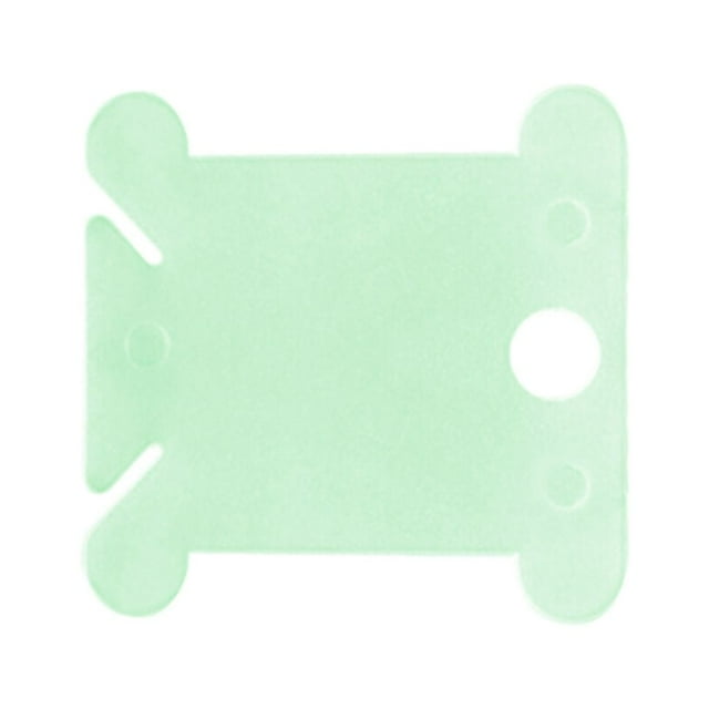 Maoww Embroidery Thread Winding Card Organizer thread organizer Cross-stitch Line Thread Bobbin Plastic Card, green, 100pcs