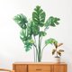 thumbnail image 3 of Pegatinas de pared de hojas Calcomanías de pared de plantas verdes para dormitorio, hojas de Monstera Tropical arte de pared Dedor pegatinas de pared de hoja de palma Natural JAMW Sencillez, 3 of 5