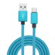 thumbnail image 1 of Cable de Carga USB Tipo C Uxcell, Cable Trenzado Tipo-C a USB A de 3.28 ft 1, 1 of 6