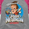 thumbnail image 3 of Jimmy Neutron -  Boy Genius - Girls Shirt Toddler And Youth Girls Raglan Graphic T-Shirt, 3 of 5