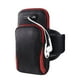 thumbnail image 1 of Hukapapa Funda de Brazo de Fibra de Gran Capacidad para Hombres y Mujeres Bolsa para teléfono móvil Bolsa para muñeca Bolsa para Brazo de FitnessRojo, 1 of 5