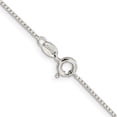 thumbnail image 3 of Sterling Silver .7mm Mirror Box Chain (20 X 0.7) Made In Italy qpe34-20, 3 of 5