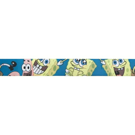 Spongebob Satin Ribbon, 1" x 3 yd
