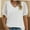 White, variant on Womens Summer Tops Short Sleeve V Neck T Shirts Swiss Dot Puff Sleeve Tops Loose Casual Tshirts