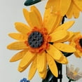 thumbnail image 4 of SALYWEE Sunflower Model DIY 810+pcs Building Blocks Toy, Home Decor, Birthday Gift, 4 of 6