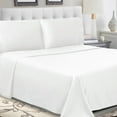 thumbnail image 2 of Superior Tierney Cotton Percale Deep Pocket Sheet Set, King, White, 2 of 6