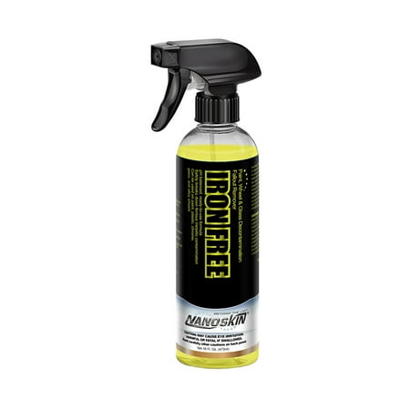 Nanoskin IRON FREE Paint, Wheel and Glass Decontamination Fall Out Remover 16 Oz. - Removes Iron Particles in Car Paint, Motorcycle, RV & Boat | Use before Clay, Wax or Car Wash for Car Detailing
