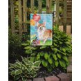 thumbnail image 2 of Carolines Treasures Ck3248gf Feliz Cumpleaños Corgi Bandera Tamaño del Jardín Afortunado Sencillez, 2 of 3