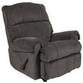thumbnail image 2 of Flash Furniture Contemporary Kelly Gray Super Soft Microfiber Rocker Recliner, 2 of 12