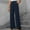 02 Dark Blue, variant on Women Wide Leg Pants High Waist Loose Flowy Adjustable Tie Knot Trousers Business Casual Pants with Pockets