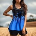 thumbnail image 1 of WILLBEST Traje de Baño para Mujer, Trajes de Baño de Dos Piezas para Mujer, Camiseta Sin Mangas con Estampado Floral y Pantalones Cortos, Trajes de Baño, 1 of 6