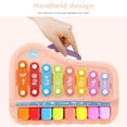 thumbnail image 6 of Danhjin Musical Toys for Toddlers 1-3, 2 in 1 Baby Piano Xylophone Toy with 8 Multicolored Keys, Preschool Educational Musical Learning Instruments for Kids, Christmas Gifts for Boys and Girls, 6 of 8