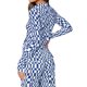 thumbnail image 3 of VISgogo Mujeres Tops Pantalones Traje, Manga Larga Solapa Cuello Botones Sueltos Camisa Pantalones Largos Verano Primavera 2 Piezas Traje VISgogo moda, 3 of 5