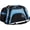 Blue, variant on Pet Carrier Cat Cattier Soft-Sided Carriers for Small Medium Cats Dogs Puppies Pet Carrier Airline Approved Cat Dog Pet Travel Carrier, Black