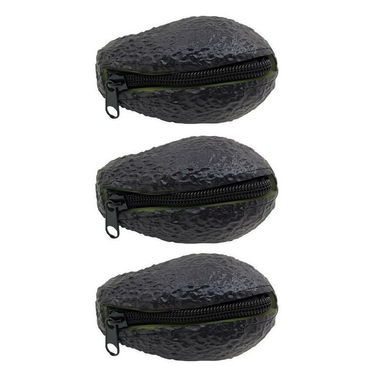 Avocado Coin Purse Pouch Realistic Looking Avocado Funny Novelty Gift