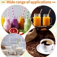 thumbnail image 7 of Topekada 6-Pack Fine Mesh Nut Milk Bags, Multipurpose Cheese Straining Bags, Reusable Filter Bags for Cold Brew Coffee, Juices & Yogurt, 11.81 x 7.87 Inches, 7 of 7