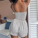 thumbnail image 3 of Conjunto de Pijamas Gibobby para mujer talla grande gris, 3 of 5