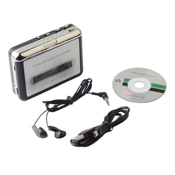 Lecteur de cassette baladeur USB, convertisseur audio vers MP3
