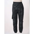 thumbnail image 4 of Hansber Boy's Camouflage Cargo Joggers Pants Teens Lightweight Hiking Pants for Sports Outdoor with Black 160, 4 of 7