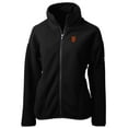 thumbnail image 2 of Women's Cutter & Buck Black San Francisco Giants Cascade Eco Sherpa Fleece Full-Zip Jacket, 2 of 3