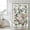 White, variant on Beige Spring Floral Shower Curtain, Waterproof Shower Curtains for Bathroom, Elegant Pastoral Flowers Birds Watercolor Washable Fabric Bathtub Curtain Set Bath Decor with 12 Hooks Extra Long 72"x96"