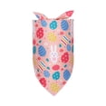 thumbnail image 2 of TIELUTT Easter Dog Bandana Triangle Pet Scarf Easter Bunny Rabbit And Egg Pet Bandana for Small Medium Dogs Cats Accessories Leather Dog Dog Color Dog Custom Custom Dog Easter Dog Bow Tie, 2 of 7