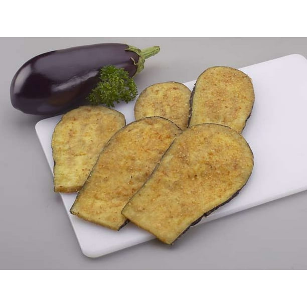 Celentano 1/4" Quick Frozen SkinOn Naples Cut Eggplant Cutet 5 lb
