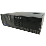 Ordinateur de bureau Dell 9010 remis à neuf, processeur i3, 4 Go de RAM, disque dur de 500 Go