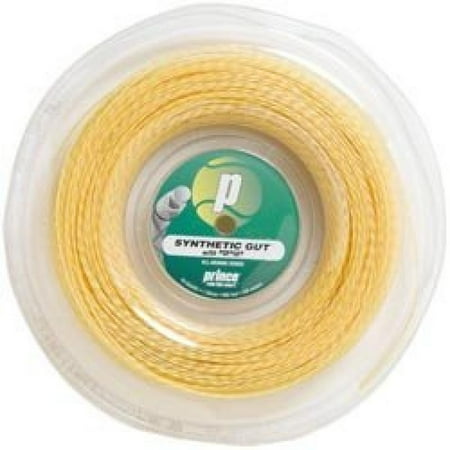 Prince Synthetic Gut DuraFlex 16G (660 ft.) REEL Color: Gold