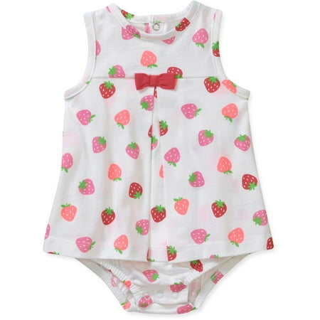 Child of Mine by Carters Newborn Girl Printed Sunsuit