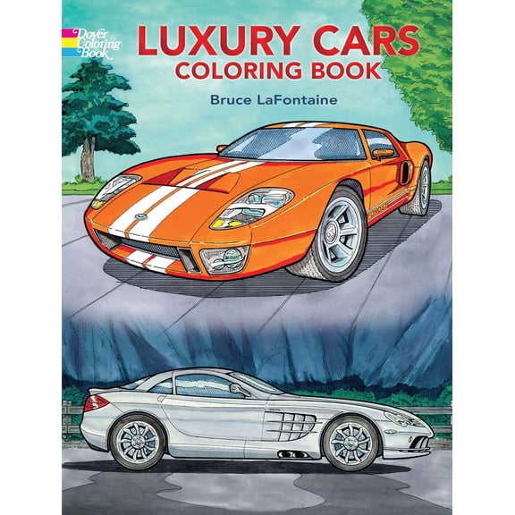 Pre-Owned Luxury Cars Coloring Book (Paperback) 0486444368 9780486444369