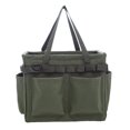 thumbnail image 2 of Bolsa de herramientas para exteriores, gran capacidad, resistente al desgaste, plegable, de tela Oxford, bolsa de soporte para herramientas para jardinería, OD verde YUNYI BRAND  Deportes, 2 of 8