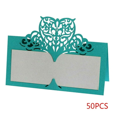 

50pcs cut out table card wedding party table name card birthday table number card place card table card