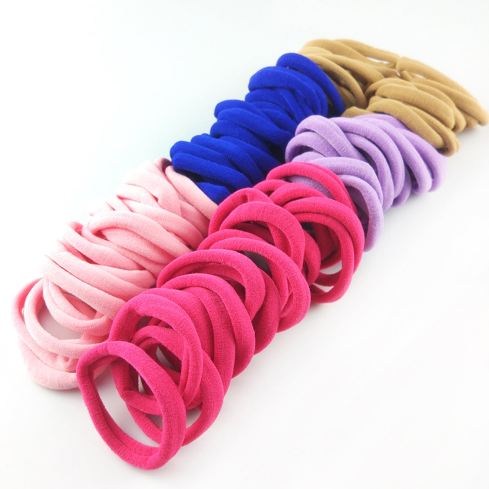 100pcs Seamless Hair Ties Cotton High Elastic Hair Bands For Thick Heavy Curly Hair | Walmart Canada 100pcs Seamless Hair Ties Cotton High Elastic Hair Bands For Thick Heavy Curly Hair | Walmart Canada