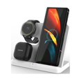 thumbnail image 4 of Estación de carga inalámbrica 3 en 1 para Galaxy Watch y Buds, compatible con teléfono de carga inalámbrica, 4 of 5