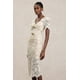 thumbnail image 3 of Vestido Bellabarnetten Maisie con cuello en V y mangas cortas a media pierna de encaje, 3 of 6