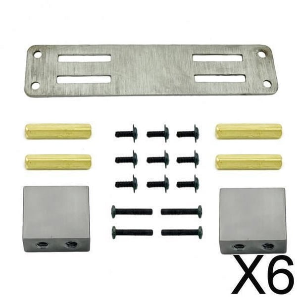 Conjunto de Mejora para Servo Metálico en Escala 1/12 RC Baoblaze Kit de Actualización Premium 6 piezas