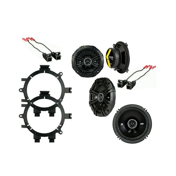 Kicker Factory Speaker Upgrade Package for Chevy Silverado Truck 2007-2013, DSC5