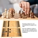 thumbnail image 3 of Juego De Ajedrez Internacional, Juego De Ajedrez Portátil Educativo Para Adultos Para Viajes, 3 of 7