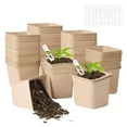 thumbnail image 2 of Vivero, Bandeja De Inicio De Plantas Ligeras, Bandejas De Plántulas De Flores Para Interiores Y Exteriores, Suministros Para Jardín, Patios Domésticos, Balcón Monstrate HA043080-01, 2 of 6