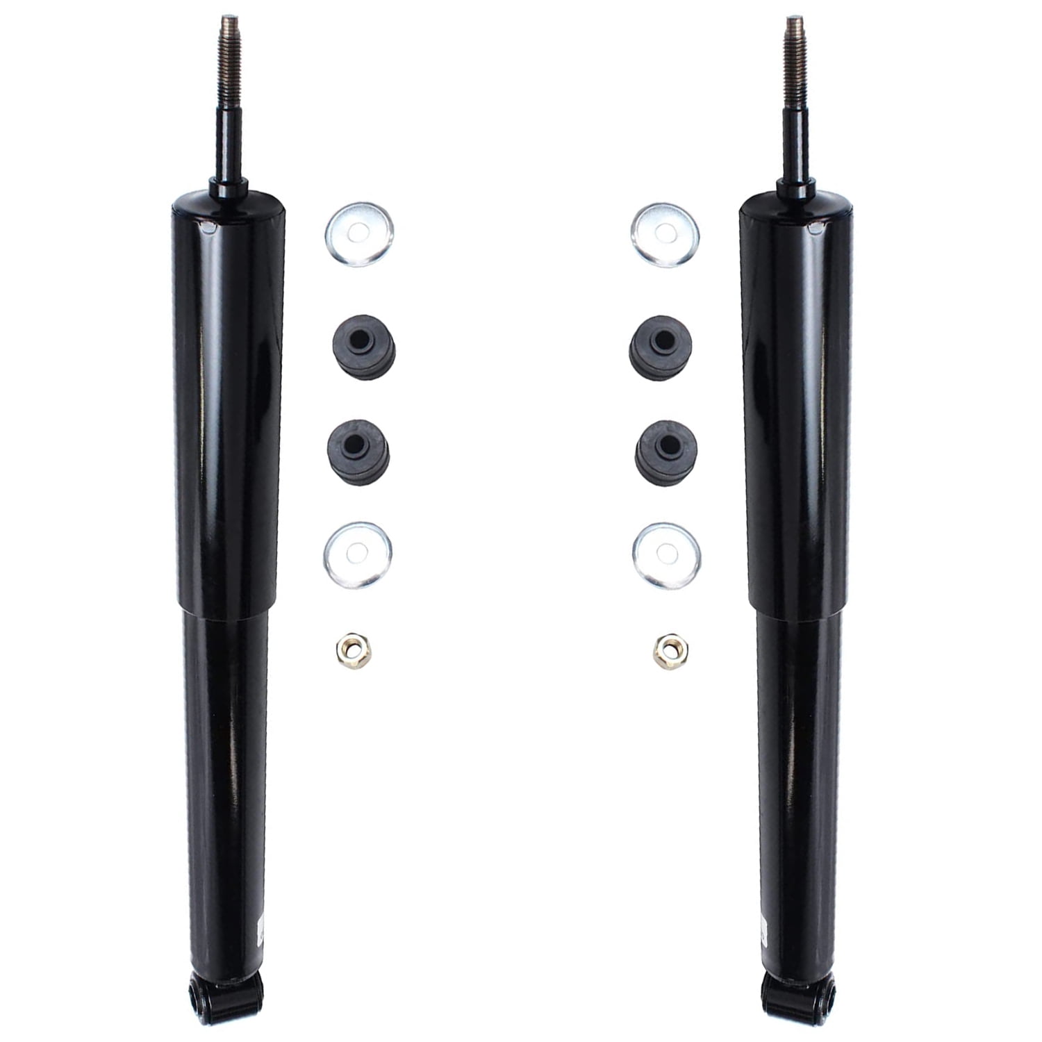 Detroit Axle - 2 Rear Shock Absorbers for 2003-2020 Toyota 4Runner, 2007-2014 Toyota Fj Cruiser, Rear Replacement Shocks Assembly Pair