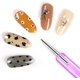 thumbnail image 1 of Bolígrafo para puntear uñas Juego de herramientas para marmolear Esmalte de uñas Pintura Manicura Punto Juego de herramientas para arte de uñas (púrpura) 5 piezas ZefeiWu 8390611556020, 1 of 1